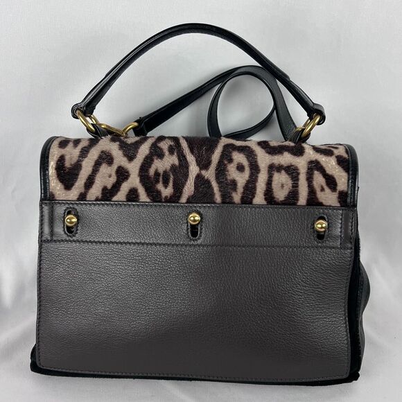 YSL Saint Laurent Patent Leather Muse Two Bag - Pony Hair Patent Leather RARE - Picture 3 of 16